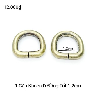 💚 1 cặp khoen D 1.2cm 💚