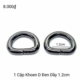 💚 1 cặp khoen D 1.2cm 💚