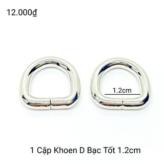 💚 1 cặp khoen D 1.2cm 💚