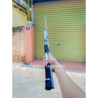 Cắm gốc 1m95-2m1 dark knight chuyên câu bè ,câu jigg biển