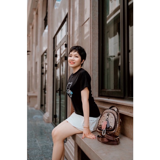 Áo Thun tay Ngắn IN HÌNH GẤU GO BEAR, Kiểu Dáng Đơn Giản xinh Xắn Hình Thật.