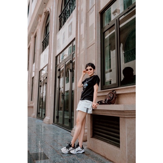 Áo Thun tay Ngắn IN HÌNH GẤU GO BEAR, Kiểu Dáng Đơn Giản xinh Xắn Hình Thật.