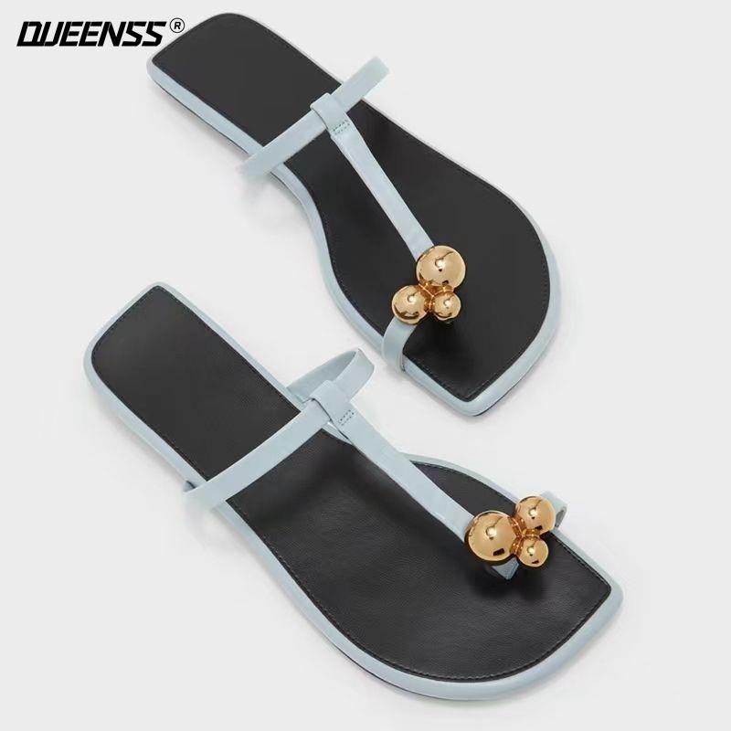 Dép Sandal Hở Ngón Đế Bằng Phong Cách Mới Thời Trang Xuân Hè 2023