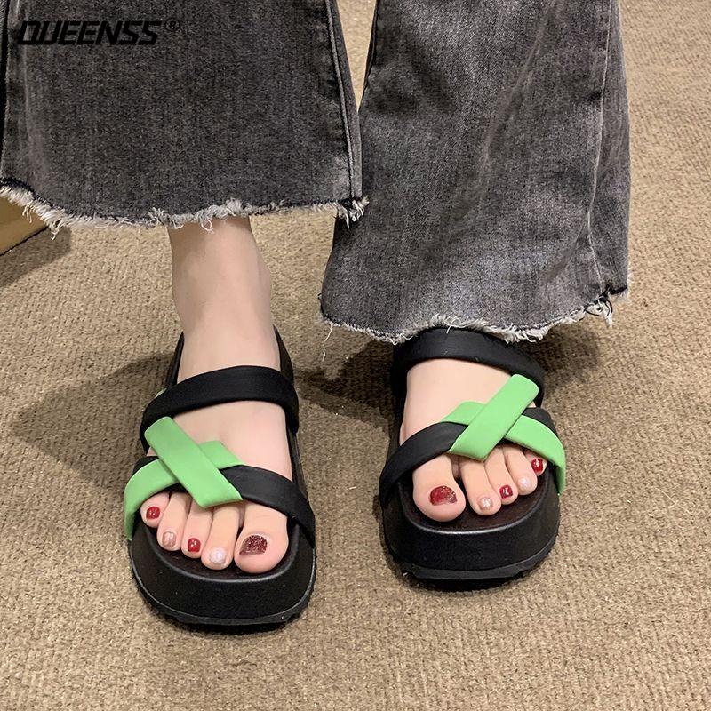 Sandal Đế Dày Phong Cách Mới 2023 Cho Nữ 2023