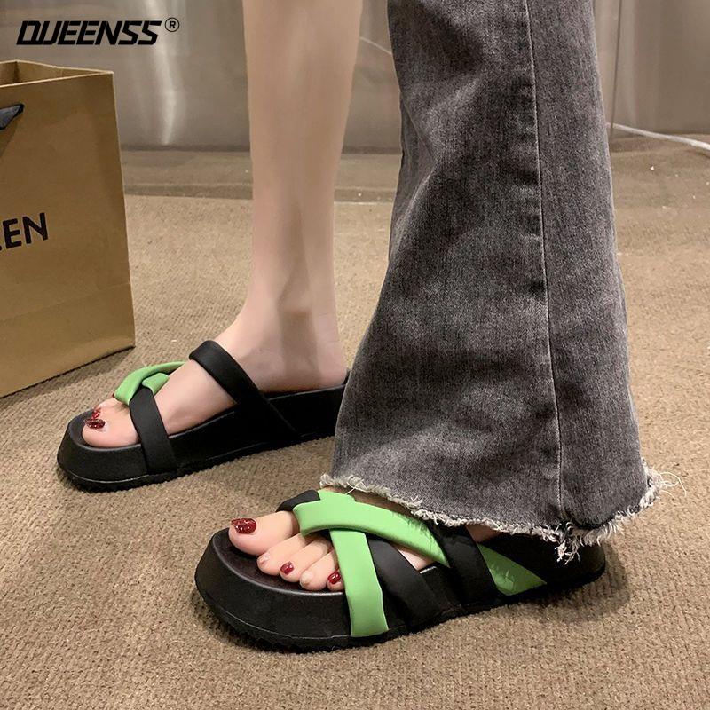Sandal Đế Dày Phong Cách Mới 2023 Cho Nữ 2023