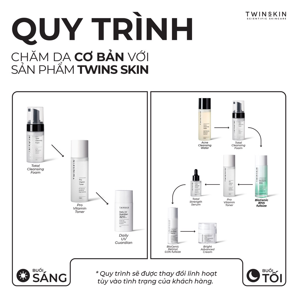 Biogenic BHA For Professional – Toner Thanh Tẩy Tế Bào Chết, Giảm Mụn, Thông Thoáng Lỗ Chân Lông Twins Skin 5ml | BigBuy360 - bigbuy360.vn