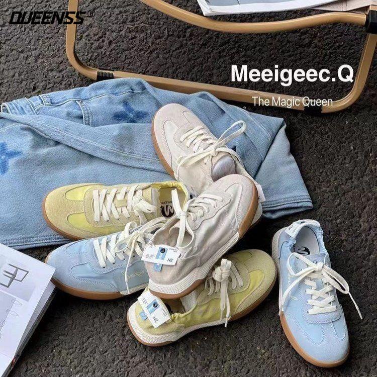 Giày Thể Thao Ba Lê Đế Mềm Siêu Nhẹ Thoáng Khí Thời Trang Mùa Hè 2023 Cho Nữ