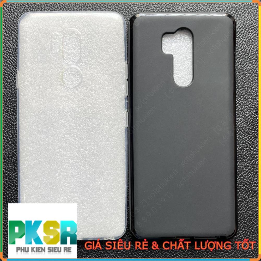 Ốp lưng LG G7 loại dẻo đen trơn TPU và loại dẻo trong suốt có viền gồ bảo vệ cam bền đẹp