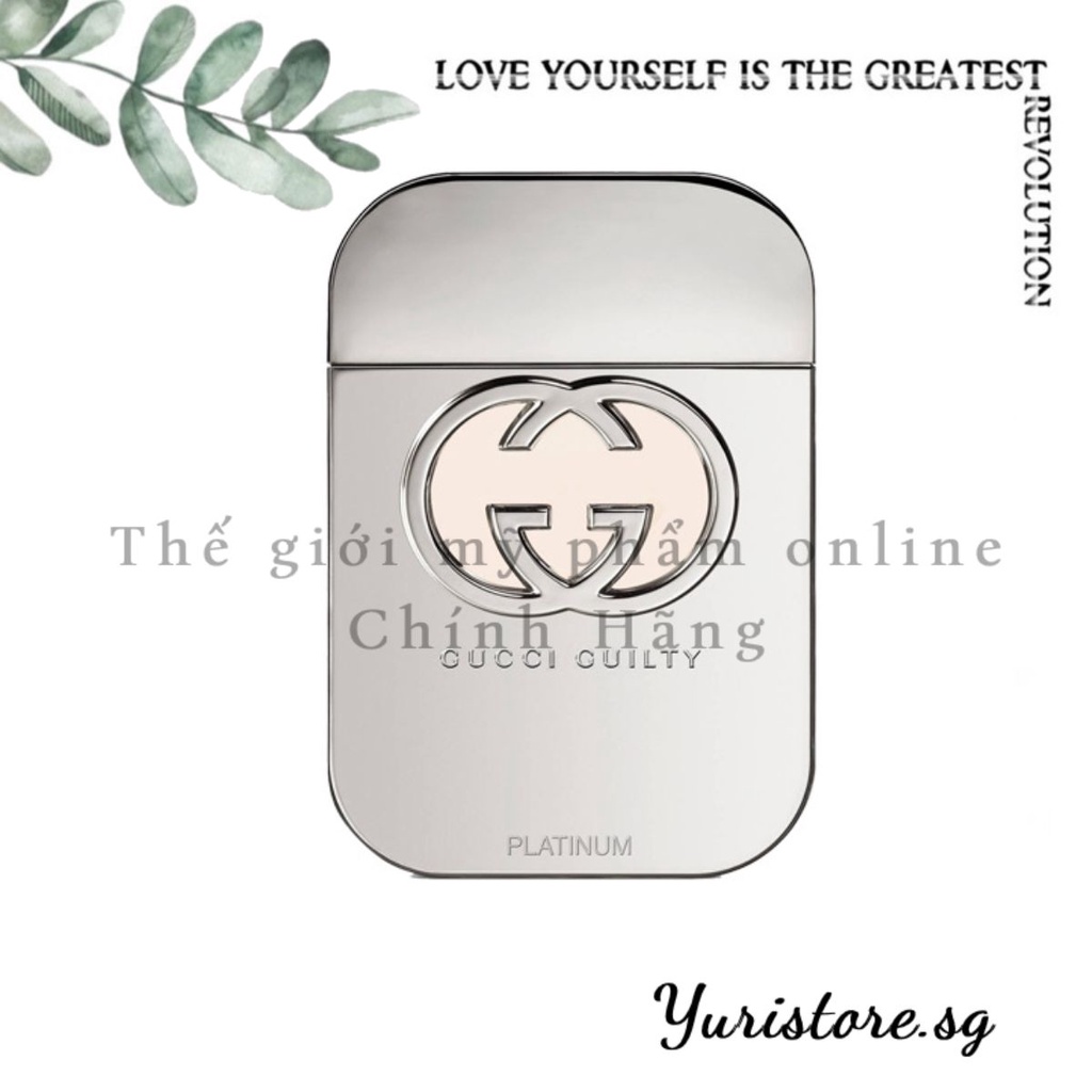 🆈🆄🆁🅸 - Nước hoa dùng thử Gucci Guilty Platinum Edition Test 10ml/20ml