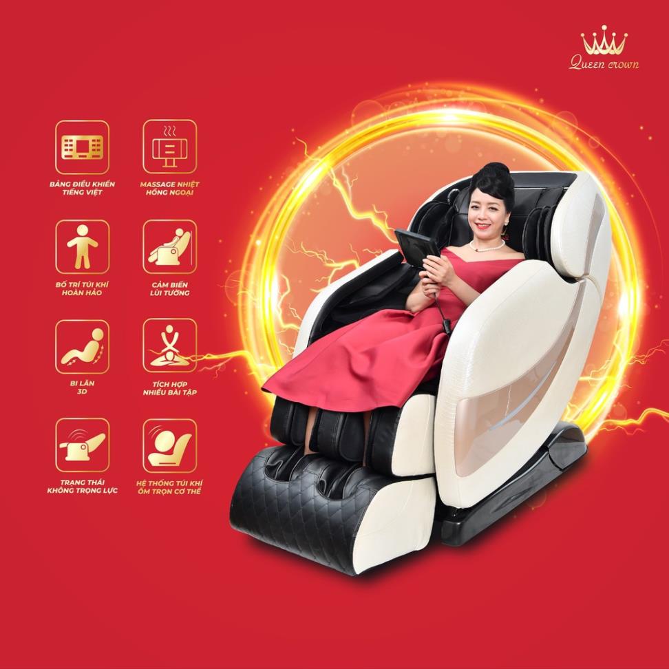 Ghế massage toàn thân Queen Crown QC CX7