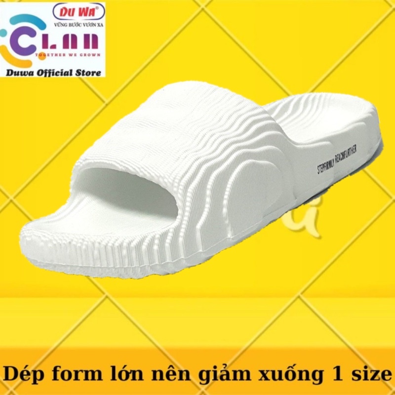 DH 211 DÉP VÂN GỖ QUAI NGANG NAM NỮ ĐÚC NGUYÊN KHỐI UNISEX SIÊU NHẸ, SIÊU BỀN [HÀNG DUWA CHÍNH HÃNG]