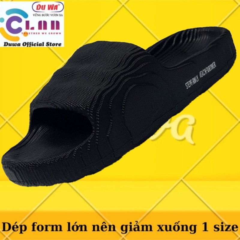 DH 211 DÉP VÂN GỖ QUAI NGANG NAM NỮ ĐÚC NGUYÊN KHỐI UNISEX SIÊU NHẸ, SIÊU BỀN [HÀNG DUWA CHÍNH HÃNG]