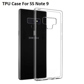 Ốp Samsung Note 9 dẻo trong suốt (Loại A đẹp)