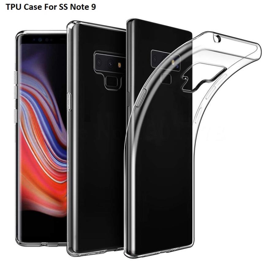 Ốp Samsung Note 9 dẻo trong suốt (Loại A đẹp)