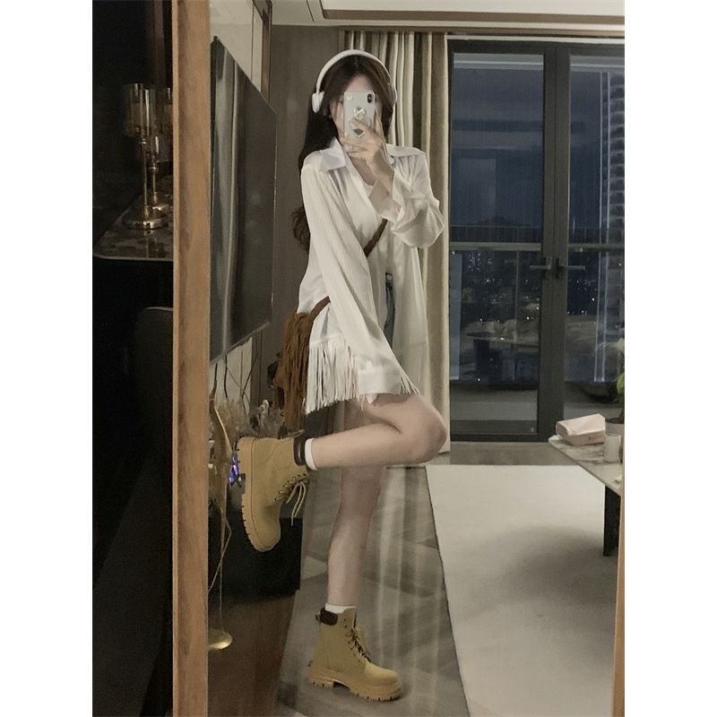 Áo Sơ Mi Chống Nắng Tay Dài Dáng Rộng Bằng Lụa Lạnh Mỏng Phong Cách Thời Trang Mùa Hè Mới 2023