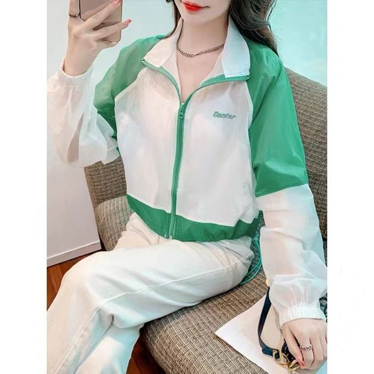 Áo Khoác Chống Nắng Mỏng Thoáng Khí Phong Cách Mới 2023 Phù Hợp Cho Các Hoạt Động Ngoài Trời Cho Nữ