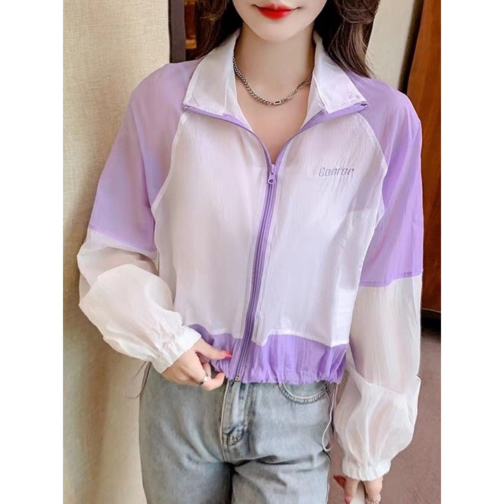 Áo Khoác Chống Nắng Mỏng Thoáng Khí Phong Cách Mới 2023 Phù Hợp Cho Các Hoạt Động Ngoài Trời Cho Nữ