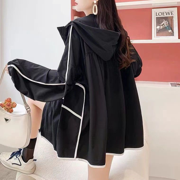 Áo Khoác Chống Nắng Mỏng Phong Cách Phương Tây Mùa Hè Kiểu Mới Có Size Lớn Dễ Phối Đồ Cho Nữ