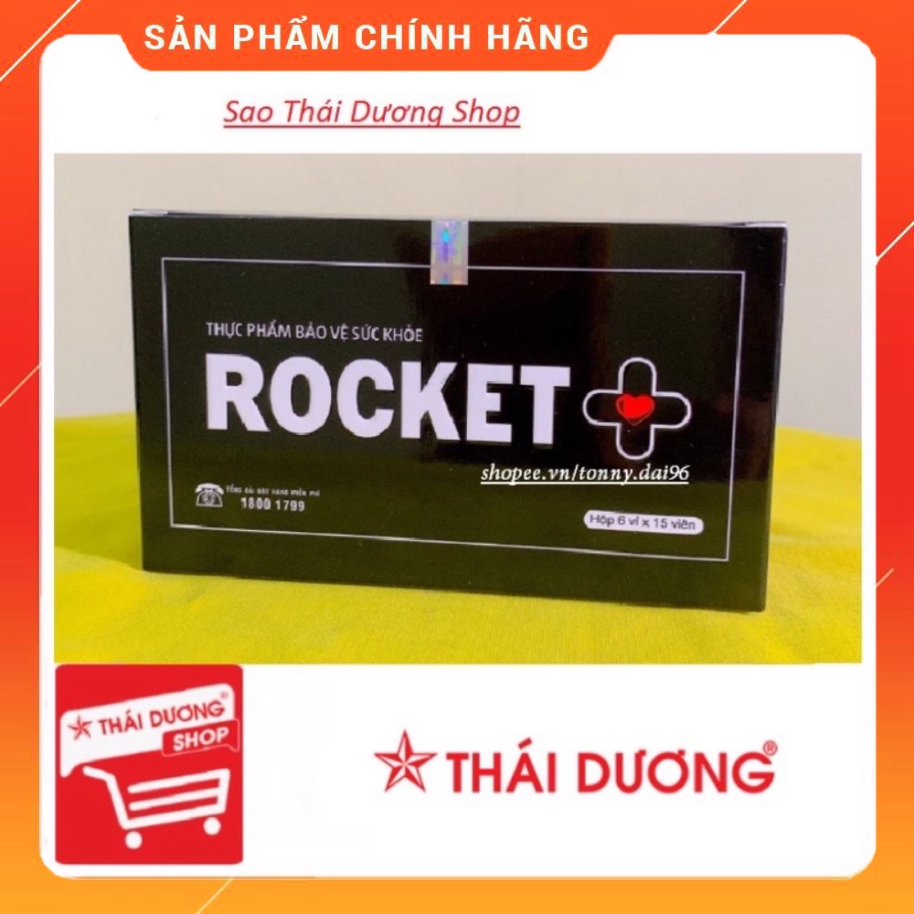[chính hãng] rocket plus - rocket + đẳng cấp phái mạnh - Sao thái dương