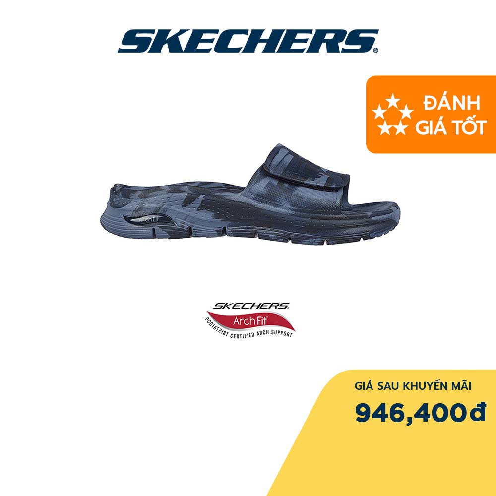 Skechers Nam Dép Quai Ngang Đi Bộ Arch Fit Foamies Walking - 243170-NVY