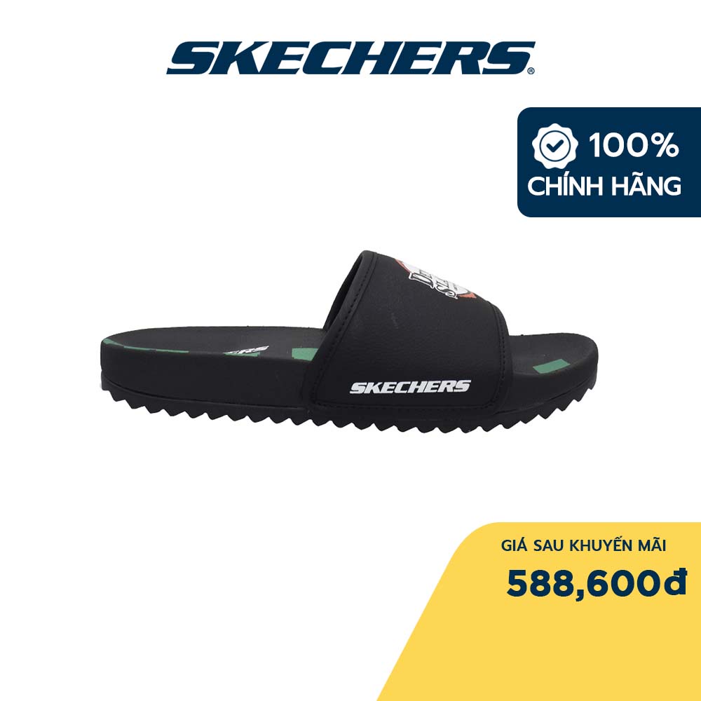 Skechers Nữ Dép Quai Ngang Đi Bộ Demon Slayer Pop Ups Blade Effect Walking - 800010-BKGR