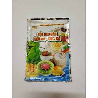 Bột rau câu con cá dẻo nguyên liệu làm thạch giải nhiệt