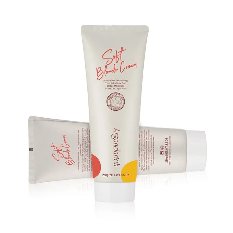 Kem tẩy tóc nâng tone Argandarich, nâng sáng đến 9 cấp độ kèm trợ tẩy