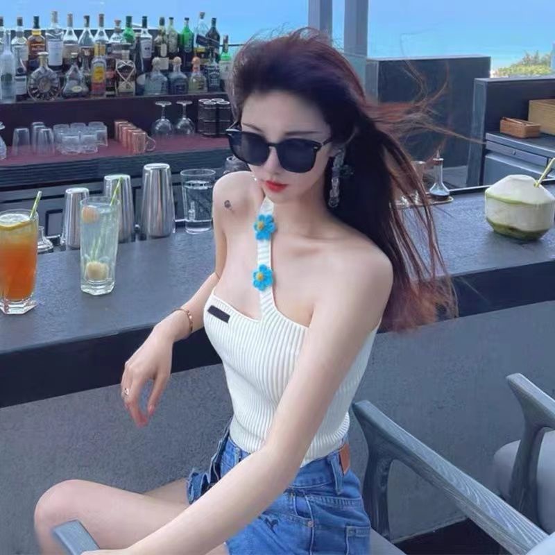 Hàng Mới Về Mới Đầm Lụa Dệt Kim Hai Dây Hở Vai Eo Hẹp Thời Trang Mùa Hè Chất Lượng Cao