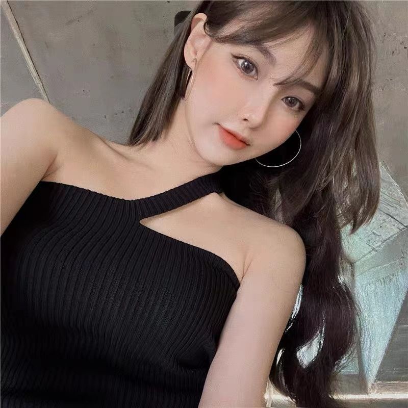 Hàng Mới Về Mới Đầm Lụa Dệt Kim Hai Dây Hở Vai Eo Hẹp Thời Trang Mùa Hè Chất Lượng Cao