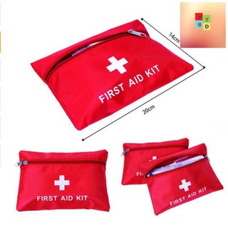 Túi y tế mini first aid kit dụng cụ cá nhân sơ cứu khi đi du lịch - túi y tế dùng trong xe ô tô