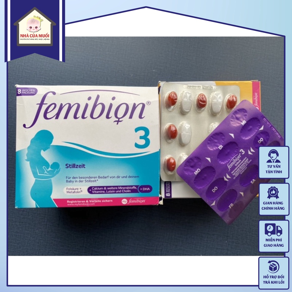 Vitamin số 1 của Đức - Femibion 2, Femibion số 2, 112 viên