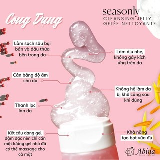 Sữa rửa mặt Seasonly Cleansing Jelly 100ml - Dr Chubby
