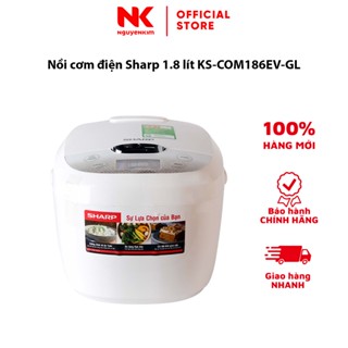 Nồi cơm điện Sharp 1.8 lít KS-COM186EV-GL