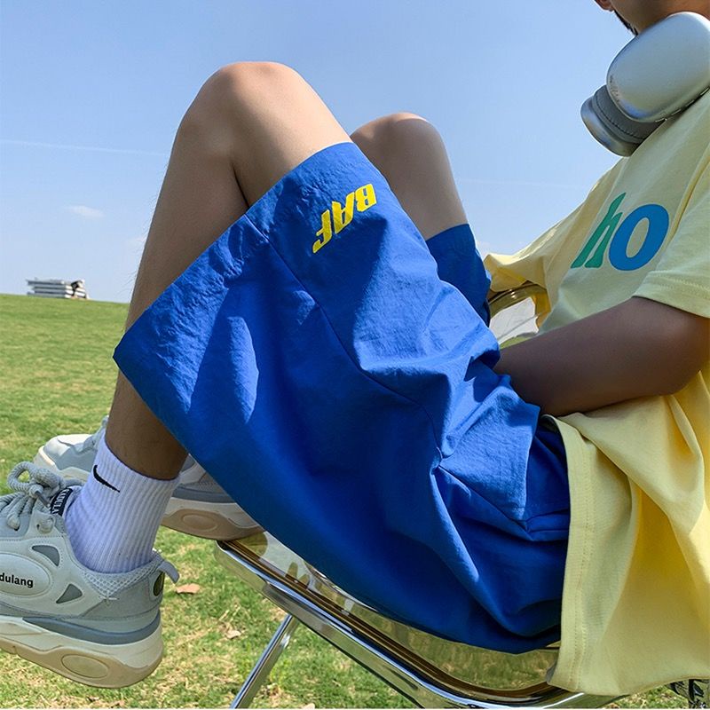 Quần Short Thể Thao Đi Biển Dáng Rộng Siêu Mỏng Nhanh Khô Thời Trang Mùa Hè Cho Nam