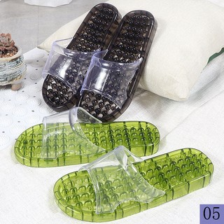 Dép nhựa đục lỗ mát xa trong nhà tắm thời trang mùa hè cho cặp đôi