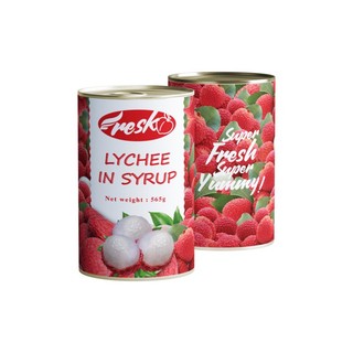 Vải Hộp RESK 565g (thùng 12 lon)