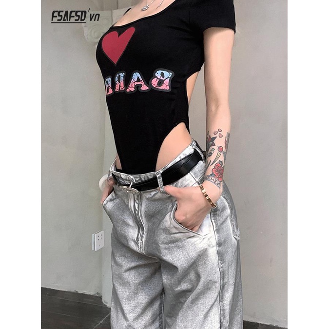 Quần Jean Ống Rộng Màu Trắng Bạc Phong Cách Mới Mùa Hè Cho Nữ