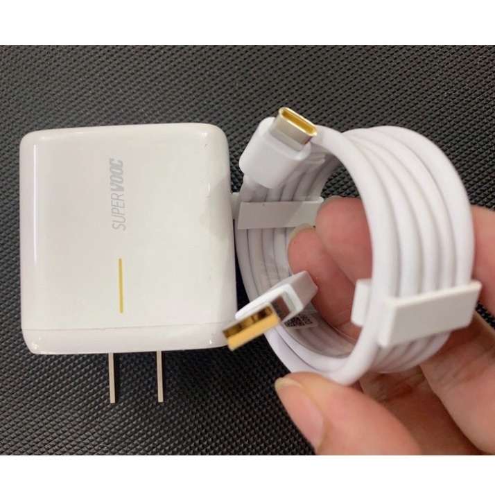 Bộ Sạc Type C PD 65W - SUPER VOOC dành cho OPPO Chính Hãng