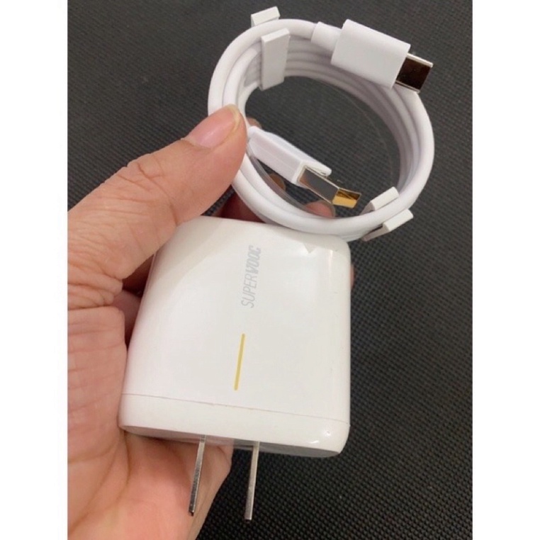 Bộ Sạc Type C PD 65W - SUPER VOOC dành cho OPPO Chính Hãng