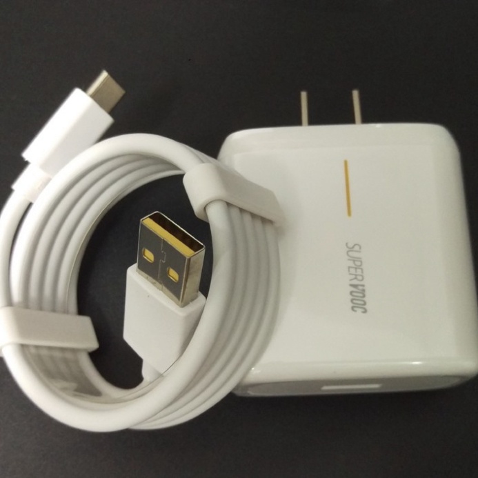 Bộ Sạc Type C PD 65W - SUPER VOOC dành cho OPPO Chính Hãng
