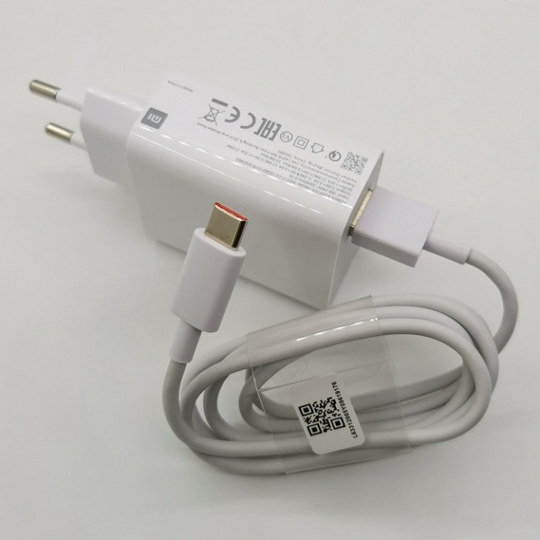 Bộ Sạc Nhanh 33W Type C Cho Xiaomi Mi 9 10 10T 11 pro note 10 lite Poco F2 X3 redmi note 8 9 9s 10 pro