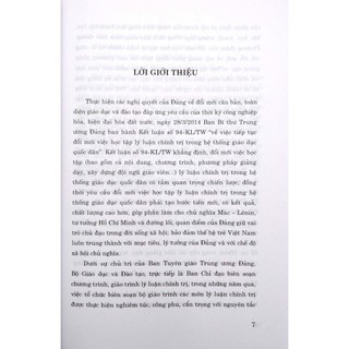 Sách - Giáo Trình Triết Học Mác - Lênin (Dành Cho Bậc Đại Học Hệ Không Chuyên Lý Luận Chính Trị)
