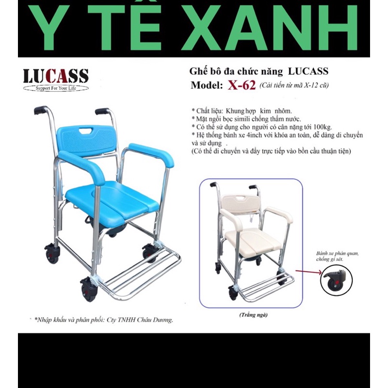 ( Hoả tốc )Ghế Bô Tắm Đa Chức Năng Lucass X-62 (x12 cũ)