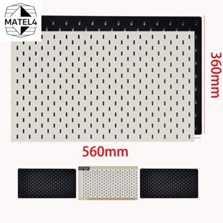 Bảng gỗ cài treo tường có 2 màu trắng đen bảng PEGBOARD STYLE IKEA