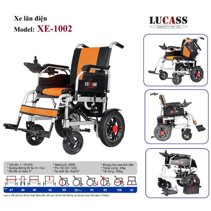 Xe lăn điện XE -1002