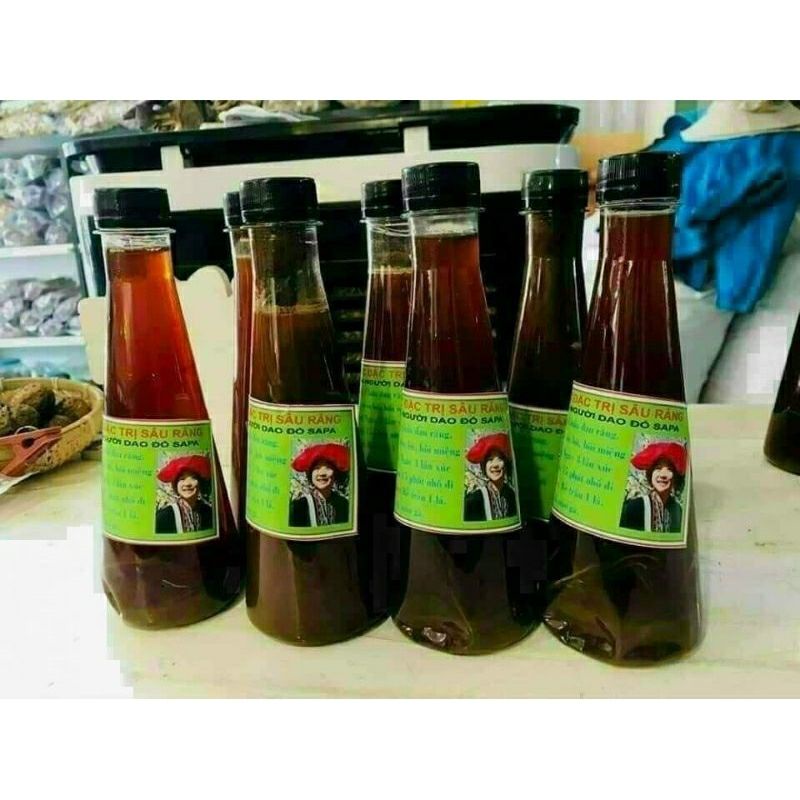 Chai sâu răng của dân tộc dao sa pa