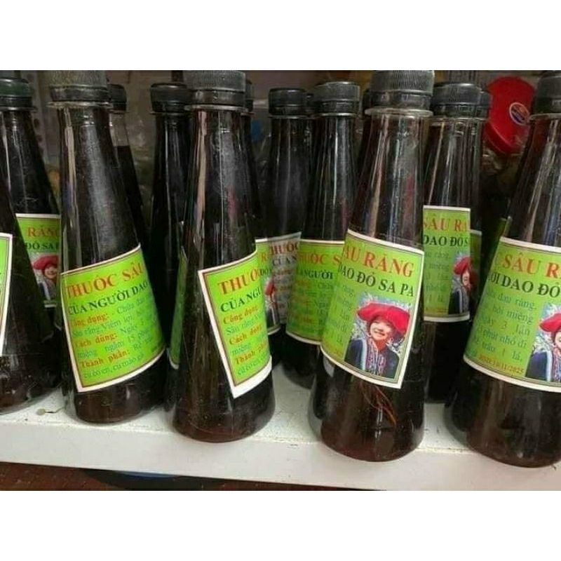 Chai sâu răng của dân tộc dao sa pa