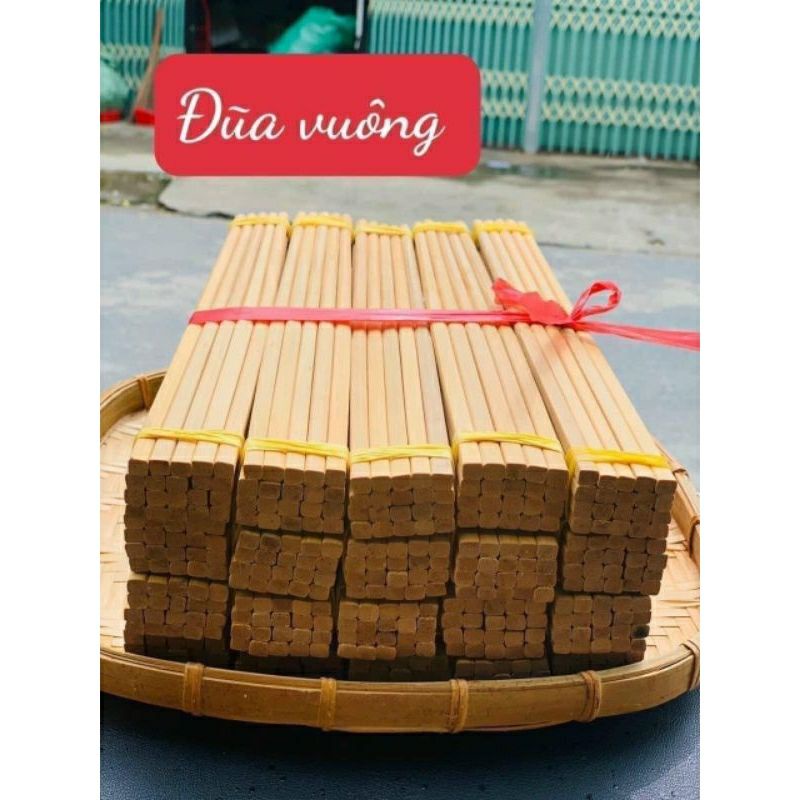 Đũa tre vót thủ công an toàn, thân thiện
