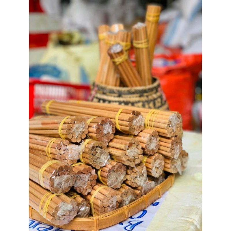 Đũa tre vót thủ công an toàn, thân thiện