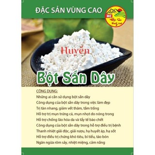Bột sắn dây ta làm thủ công nguyên chất
